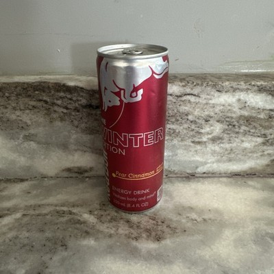 Red Bull Pear Cinnamon Winter Edition 8.4oz Discontinued can