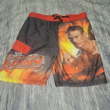 WWE Raw John Cena Edge Chris Jericho Swim Trunks Boys Multi Color