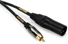 Mogami Gold XLRM-RCA-06 Unbalanced Cable - 6'