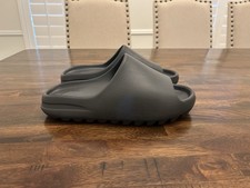 adidas Yeezy Black Onyx Slides Men's Size 12 Not Worn No Box