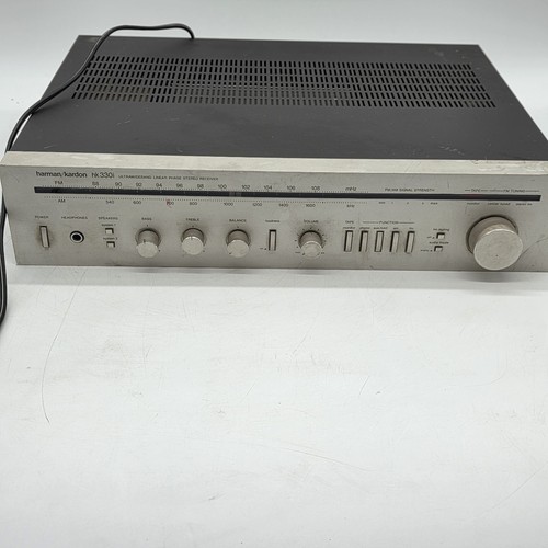 Harman Kardon HK330i Vintage Stereo Receiver AM/FM Tested Working Japan