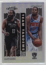 2020-21 Panini Contenders Optic Team Tandems James Harden Kevin Durant #3 15ej