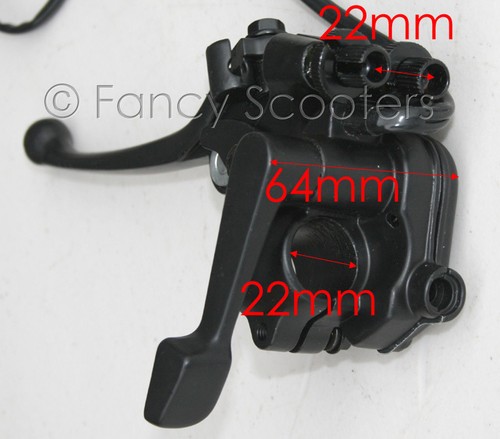 POLARIS PREDATOR SPORTSMAN SCRAMBLER 50CC 90CC ATV BRAKE THUMB THROTTLE ASSEMBLY - Picture 4 of 4
