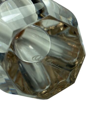 Oleg Cassini Crystal Perfume Bottle - Picture 11 of 15