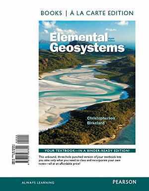 Elemental Geosystems, - Paperback, by Christopherson Robert W.; - Acceptable n