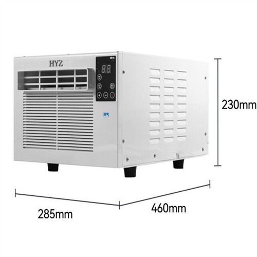 Mobile Small Air Conditioner indoor No-Install For Camping RV Hotels Pets Car - Picture 5 of 8