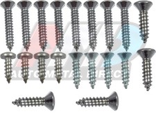 Set Of 18 Exterior Trim Screw Kit For Mopar Dodge Plymouth Chrysler 64 Belvedere