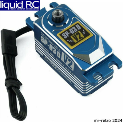 Yokomo SP-03DV2BL Sp-03 D V2 Programable brushless Drift Servo (Blue)