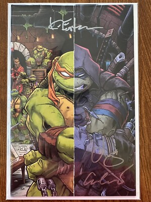 TMNT THE LAST RONIN LOST YEARS 5 Signed Eastman & Escorza Brothers Browne Virgin