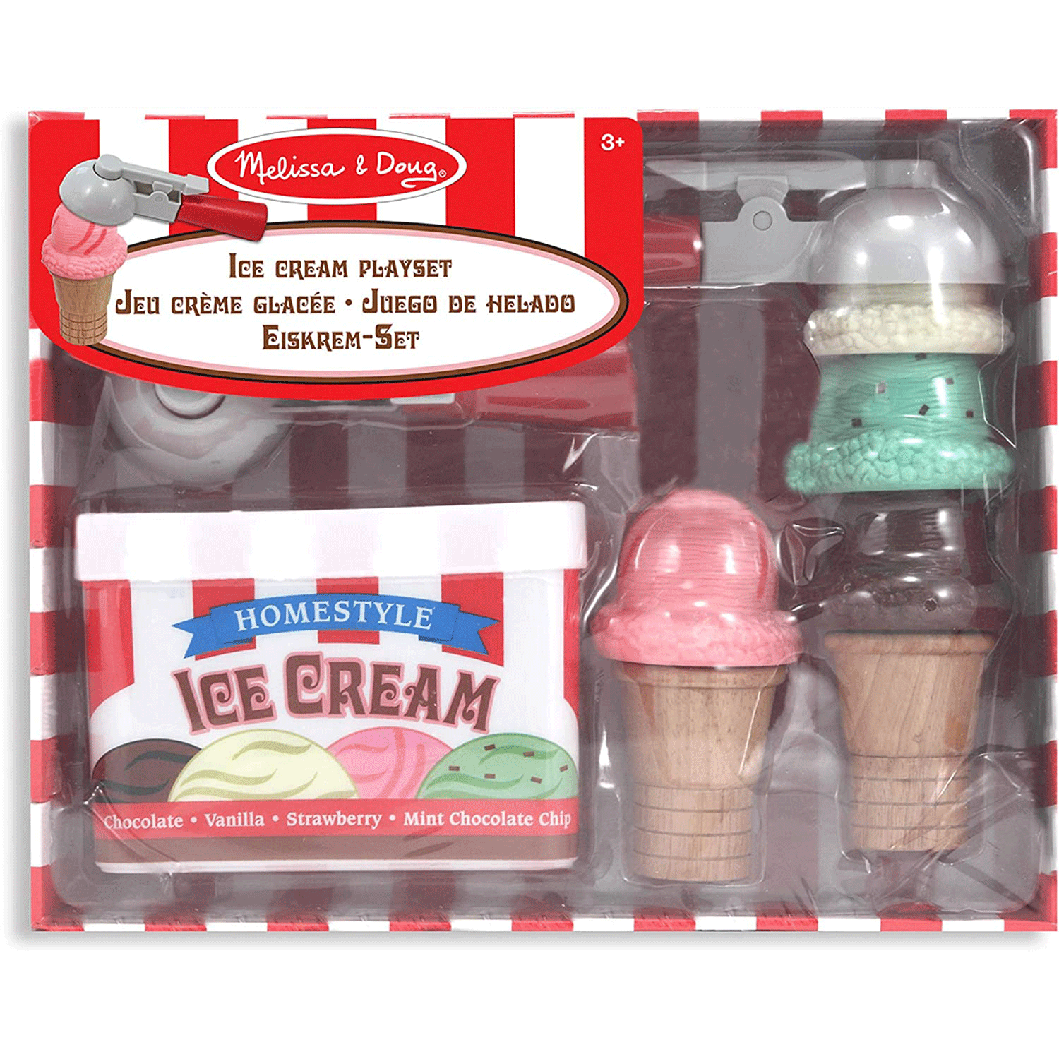 Melissa and Doug Ice Cream Scoop Toy Set Gift For Kids 14087 eBay