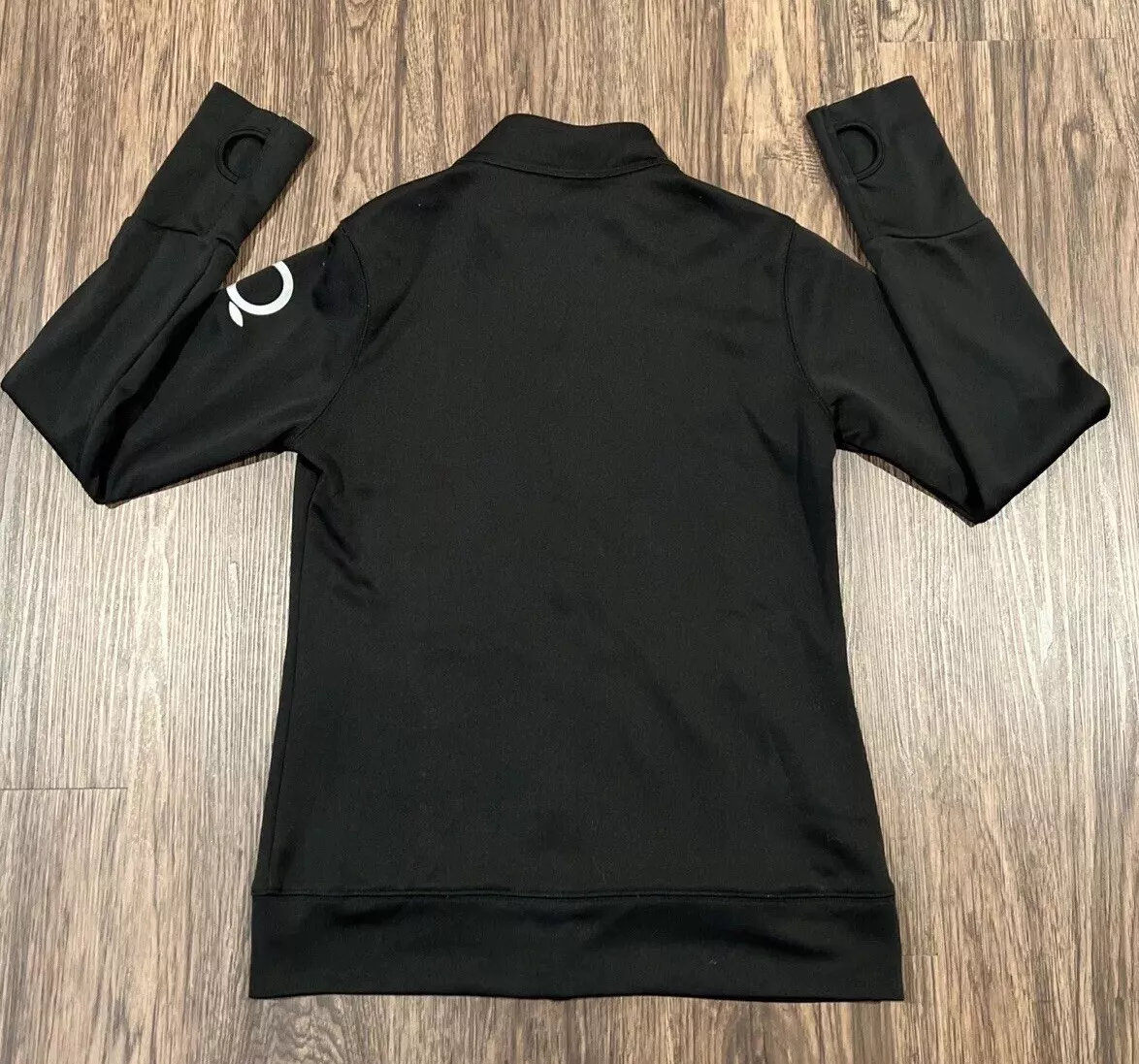 alo-yoga pullover zip up logo sweater