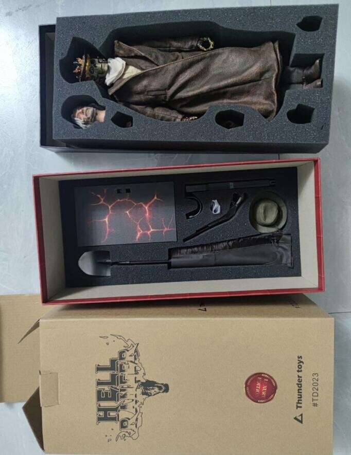 Thunder Toys TD2023 Ghost Rider Hell Ranger Carter Slade Horse 1/6