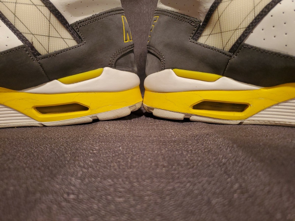 Nike Air Trainer SC High White Grey Lemon Size 14 #302346 Nike Air Trainer SC High White Grey Lemon Size 14 #302346