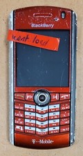 BlackBerry Pearl 8100 - Red and Silver  T-Mobile  Rare Smartphone