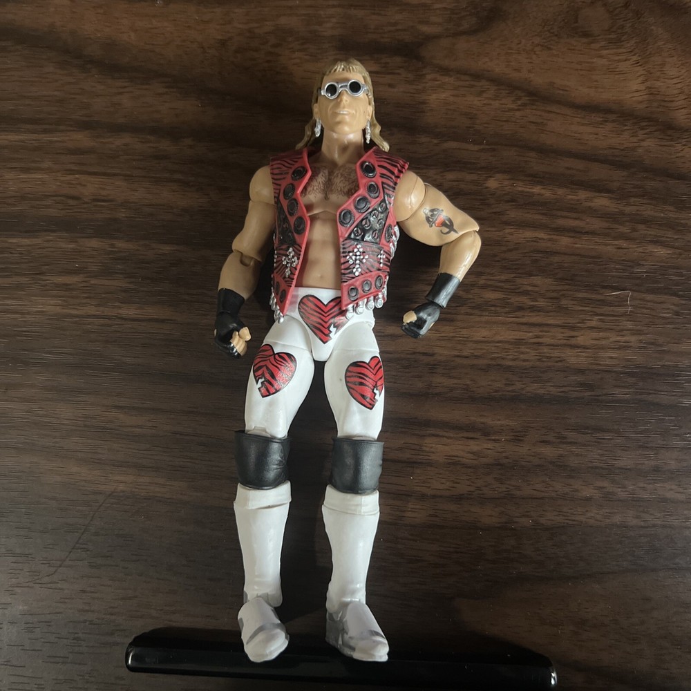 WWE Shawn Michaels Elite Collection Flashback Series 2 Wrestling Figure WWF MINT