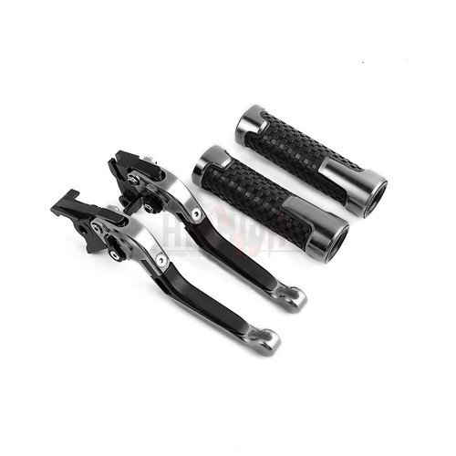 Folding Brake Clutch Levers & Handle Grips for SUZUKI GSX-S1000 F/ABS 2015-2019 - Picture 10 of 33