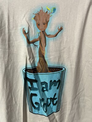 I Am Groot Shirt Marvel NWT Small Adult