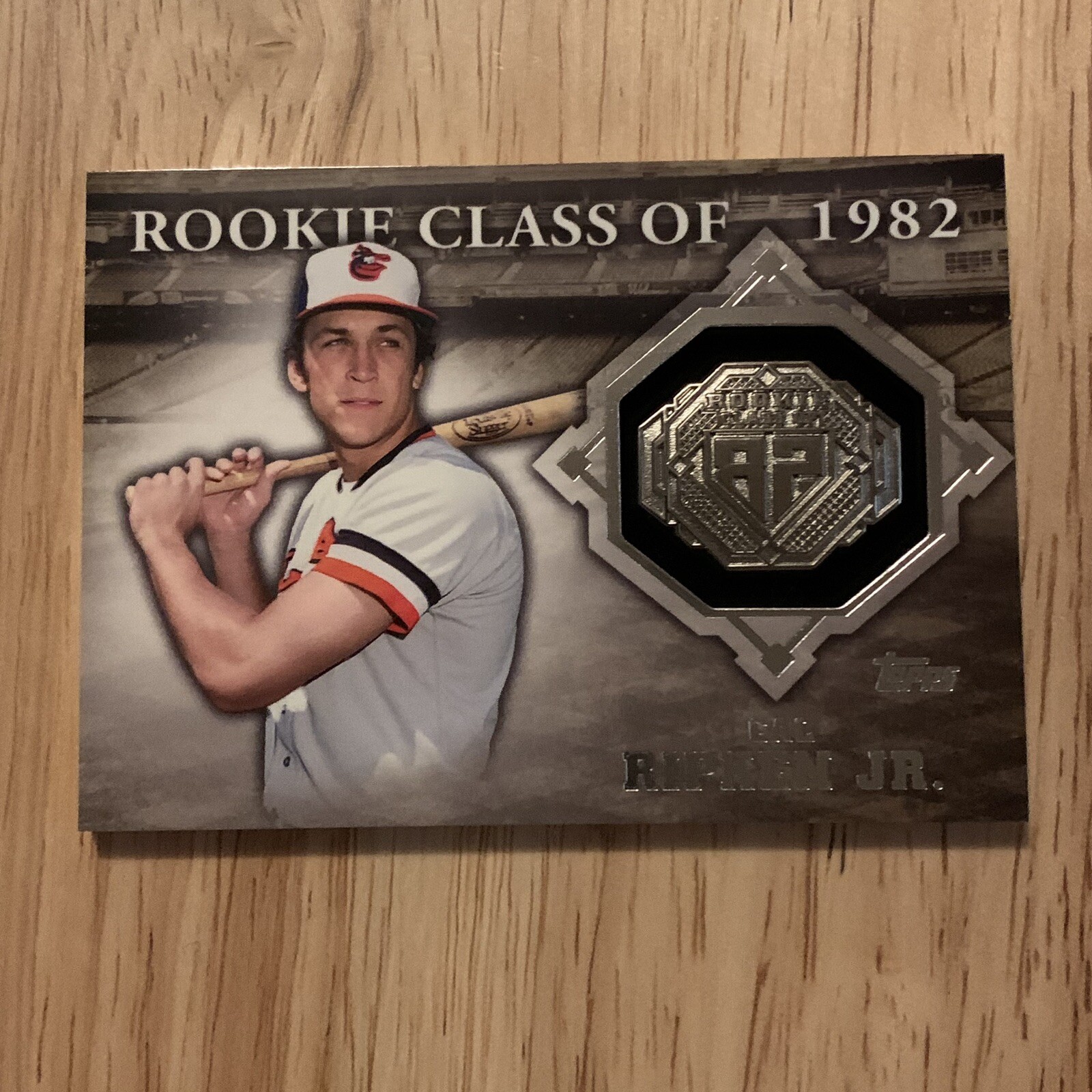 2014 Topps Cal Ripken Jr Commemorative Rookie Class of 1982 Ring ...