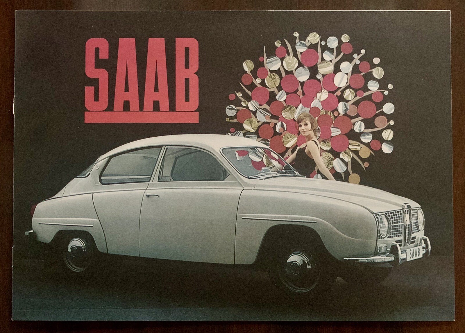 1965 SAAB Vintage Original Dealer Sales Brochure