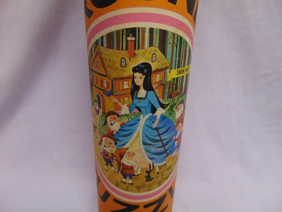 Rompecabezas redondo entrelazado vintage Blancanieves 75 piezas de H-G Toys #481 completo Foto 3 de 4