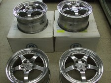 Hre 545 Corvette C5 Fitment 1718 1997-2004 5x120 5x4.75 Rims 3 Piece Wheels