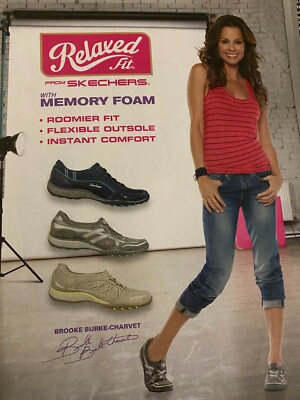 Brooke Burke Charvet, Skechers Shoes, Full Page Print Ad