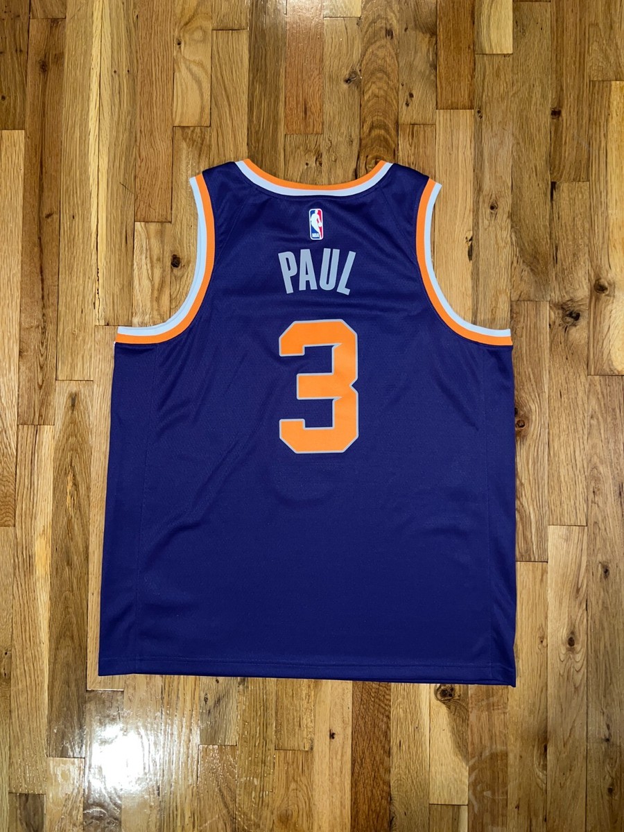 CHRIS PAUL Nike Swingman PHOENIX SUNS Jersey 52 XL NBA Purple