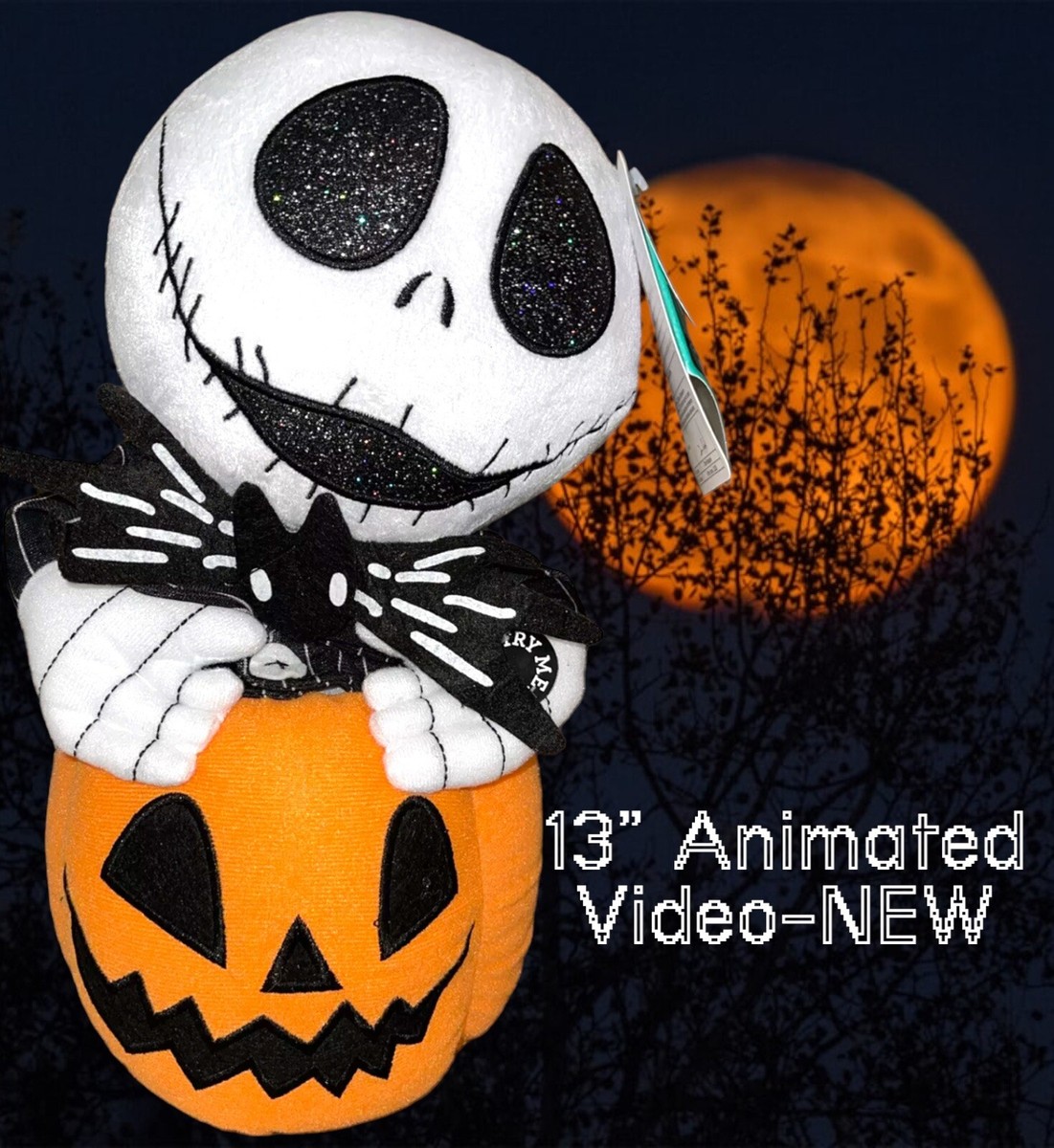 VIDEO-Nightmare Before Christmas Animated-13' Jack