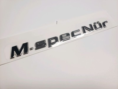 Genuine Nissan R34 Skyline GTR M-Spec Nur Rear Emblem 84896ab070