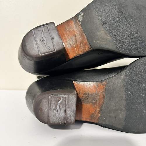 RM Williams MILLICENT COWBOY Boots Aus 7 EU 37 LEATHER Sole Black - Picture 14 of 16
