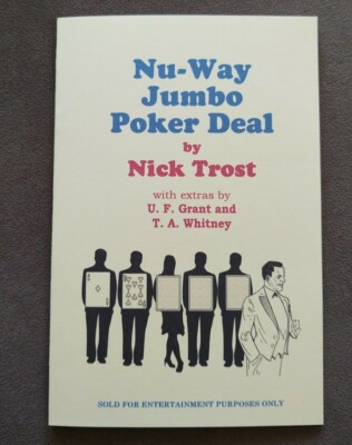Nu-Way Jumbo Poker by Nick Trost (Finally! A poker effect for the stage!)