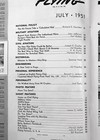 FLYING Magazine, July 1951, Military & Civil Aviation, Bonanza C-35 Pilot Report — photo 3