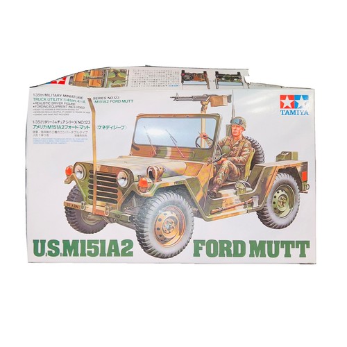 MAQUETTE TAMIYA US M151A2 Ford Mutt à l'échelle 1:35 en boîte EUR 20,09