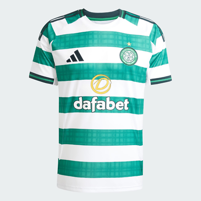 adidas Celtic FC 25/26 Home Jersey White JI7265 Japan Size | eBay