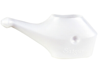 Lota (vessie De Voyage) Satguru XL 350 Ml - Blanc, Plastique, étanche Et Réutilisable