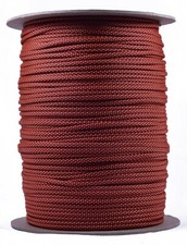 Orange Diamonds - 550 Paracord Rope 7 strand Parachute Cord - 1000 Foot Spool