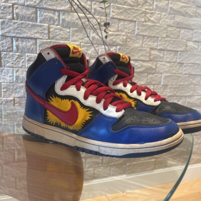 US9.5 Nike Dunk High Pro SB Comic 305050-064 Men\u0027s Shoes 27.5cm