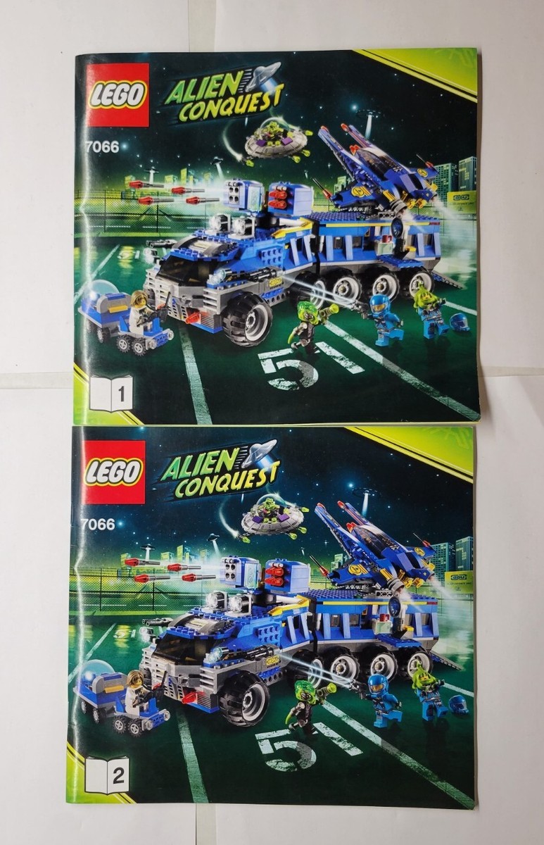 新品 未開封 54枚＋ユニットコンプセット Lego Alien Conquest Earth Defence 7066 Instructions 1 & 2 ONLY | eBay