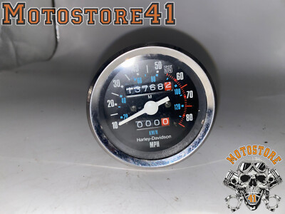 Harley Davidson Tacho Tachometer Speedometer Einbaugröße: 79mm