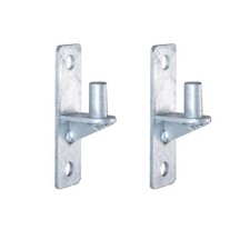 2 Pack Heavy Duty Wall Mount Post Link Gate Hinges with 5/8 Hinge Pin