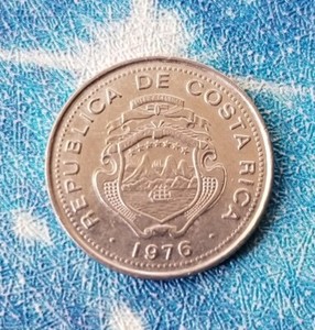 Costa Rico 1976 10 Centimos Coin ^^