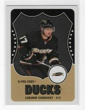 Lubomir Visnovsky 10-11 O-Pee-Chee OPC Retro #14 Anaheim Ducks