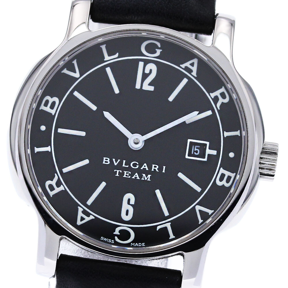 BVLGARI Solo Tempo Staff Limited Edition ST29S Date Quartz BVLGARI Solo Tempo Staff Limited Edition ST29S Date Quartz