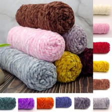 100g Chenille Yarn Anti-pilling Velvet Yarn Mixed Cotton Yarn Polyester -