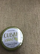 Perfectly Posh ~ Cuban Cool LIp Scrub ~ Sparkling Lime Mint sugar scrub ~ New 
