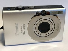 Canon IXUS 80 IS Digitalkamera PowerShot SD1100 80IS camera - silber - wie neu