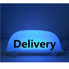 Car Top Light Waterproof 12v Led Delivery Light With Line Magnetic Base