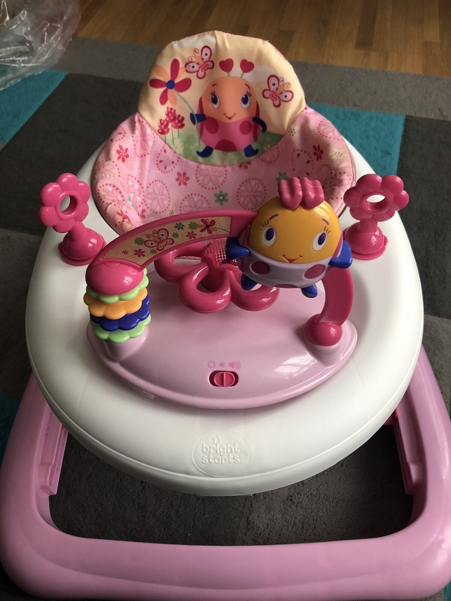 Bright Starts Baby Walker Pink Baby Walker Pink Push Car Baby
