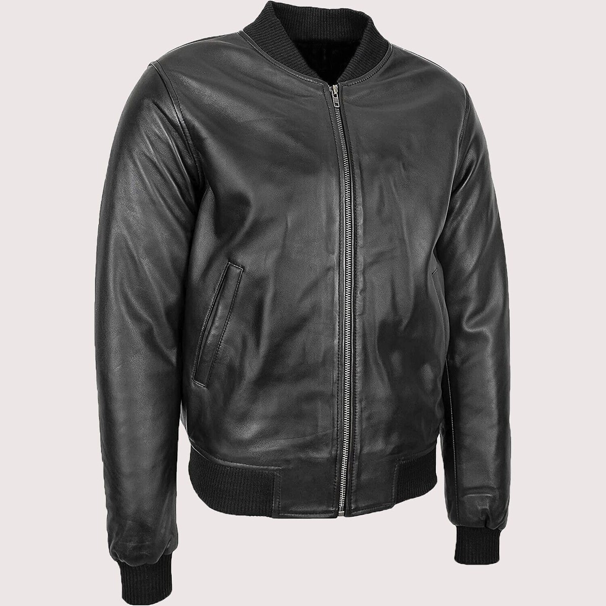 ・vintage lamb leather coat ビンテージ　ラムレザー ヴィンテージ レザーカーコートジャケット コート 黒 羊革 ラム