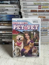 Paws & Claws Pet Vet (Nintendo Wii) Complete CIB